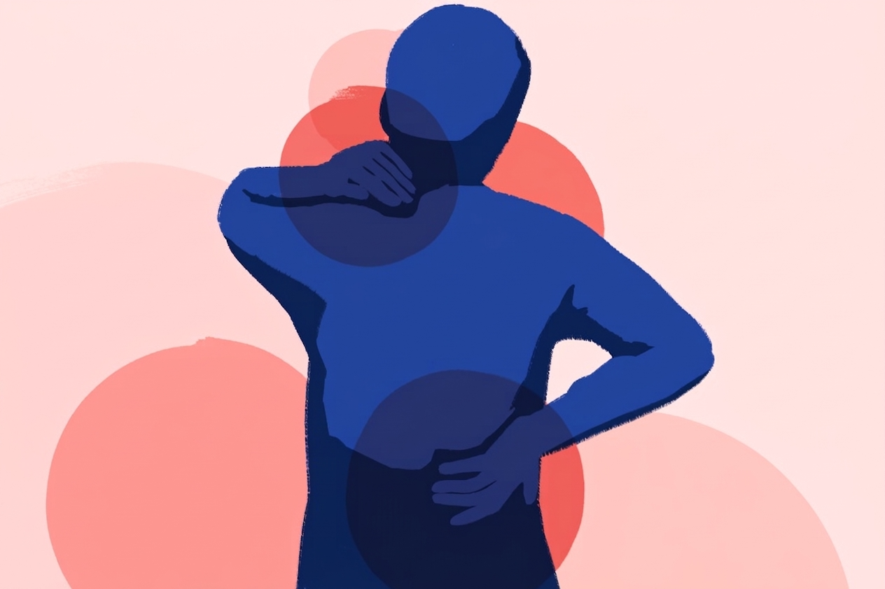 Illustrated scene representing the CBT Skills for Chronic Pain program
